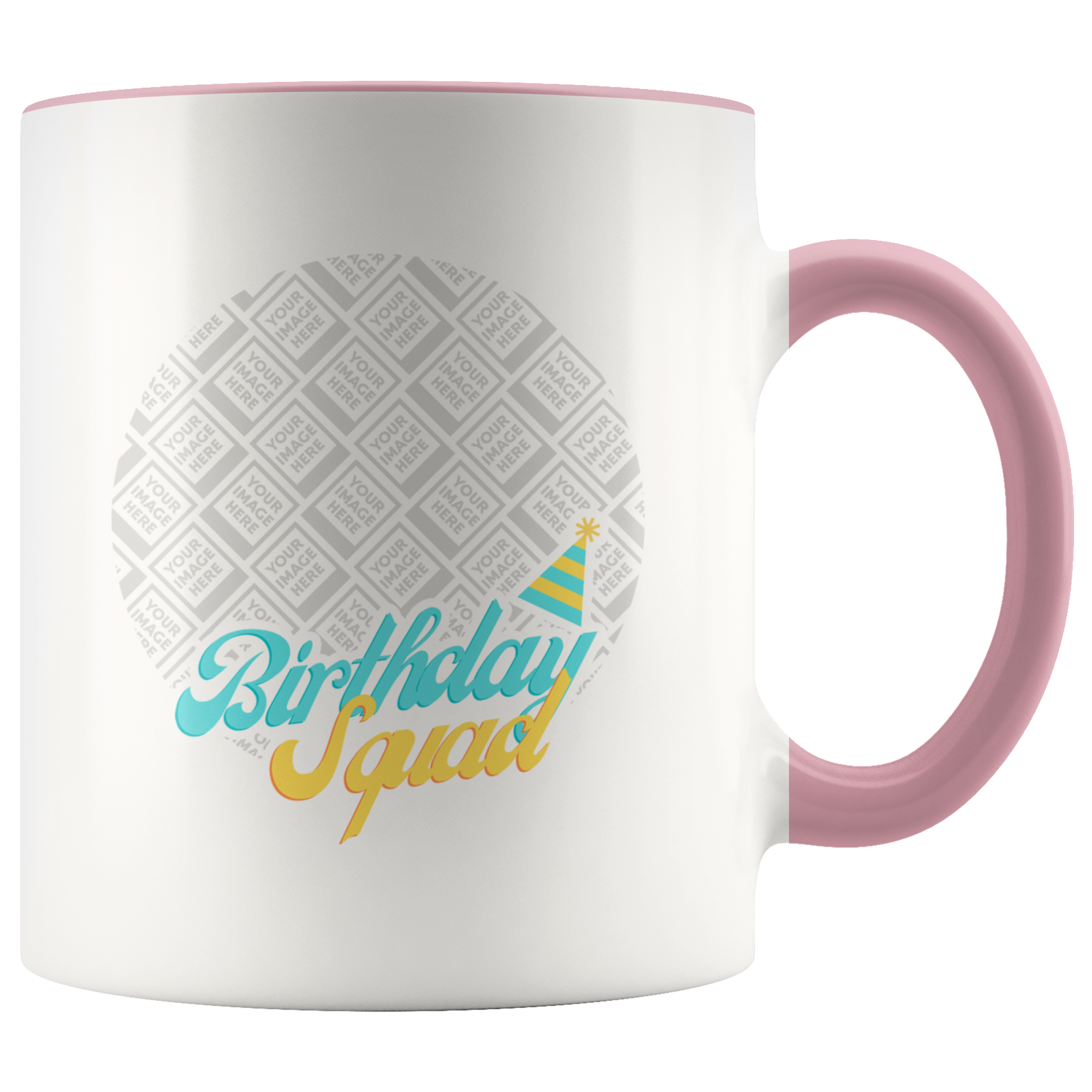 Birthday Squad Celebration Team Personalized Mug