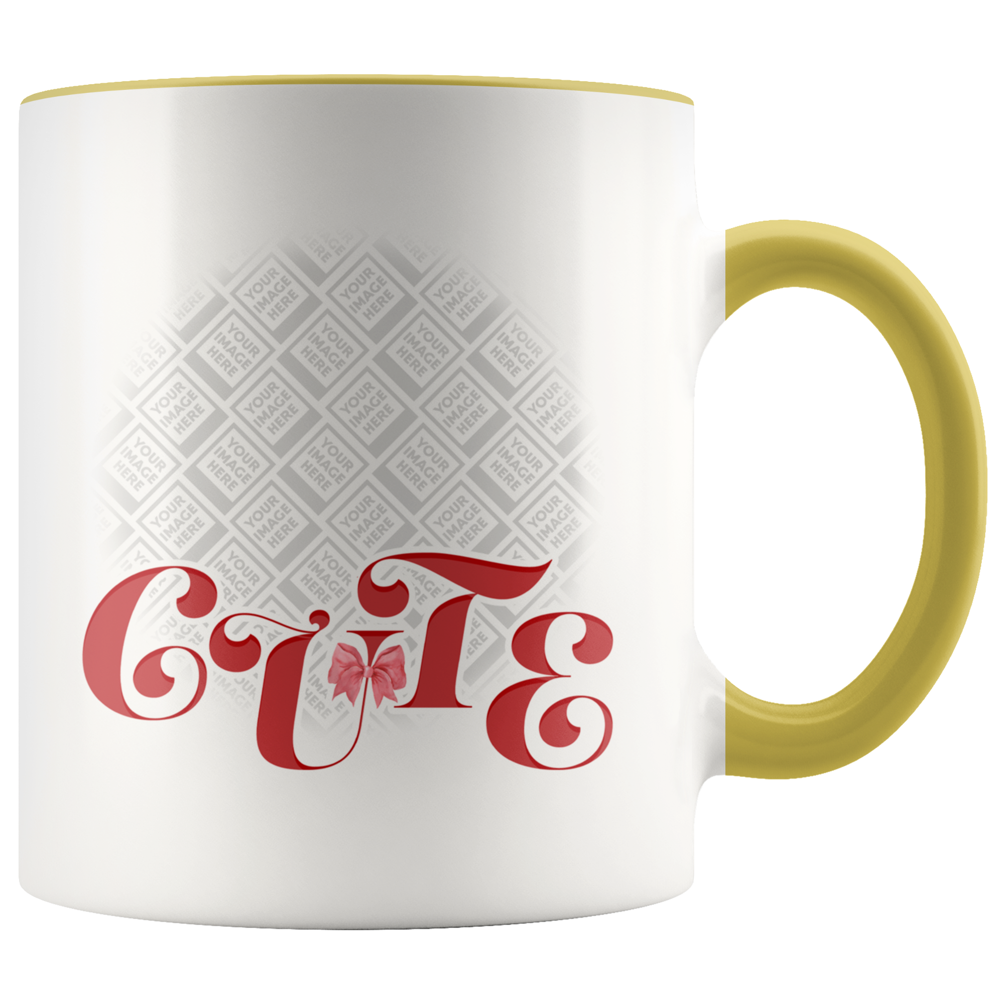 Cute with Ribbon Personalized Mug