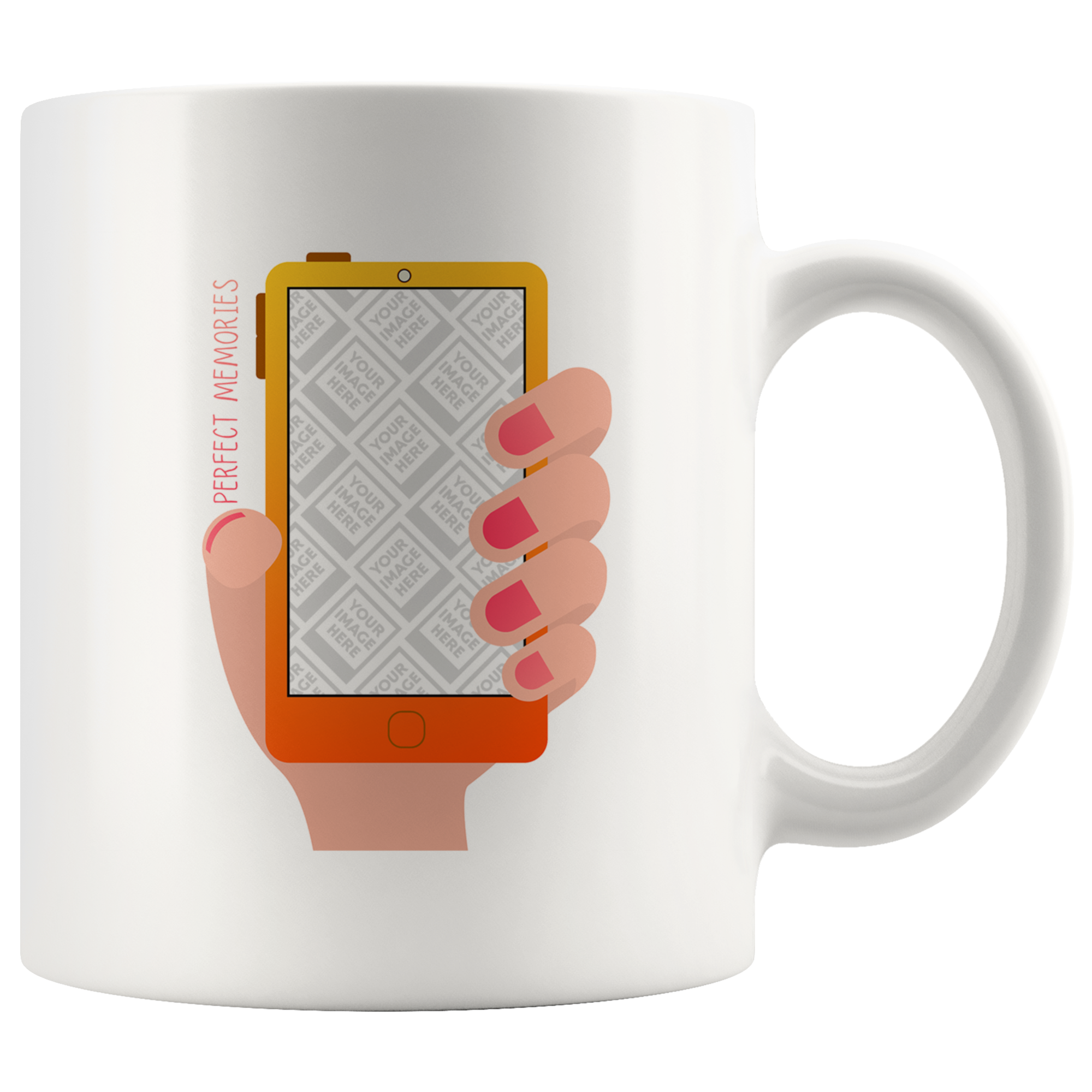 Perfect Memories Travel Vacation Personalized Mug