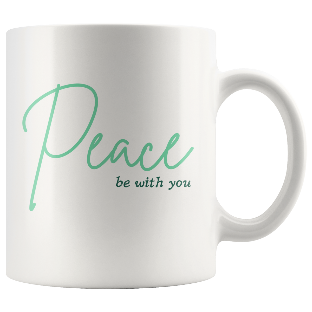 Peace Be With You Mug Set