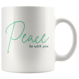 Load image into Gallery viewer, Peace Be With You Mug Set