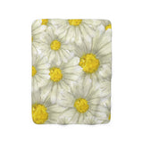 Load image into Gallery viewer, Lovely Daisies Flower Field Sherpa Fleece Blanket