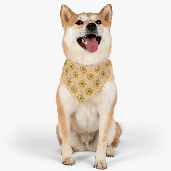 Lemon Squeeze Pet Bandana Collar & T-Shirt Set