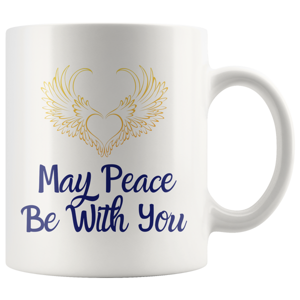 May Peace Be With You Wings Mug Set