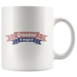Load image into Gallery viewer, Powerful Grandpa Powerful Grandma Mug Set