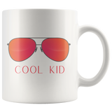 Load image into Gallery viewer, Cool Mom Cool Kid Retro Sunglasses 11oz+15oz Mug Set