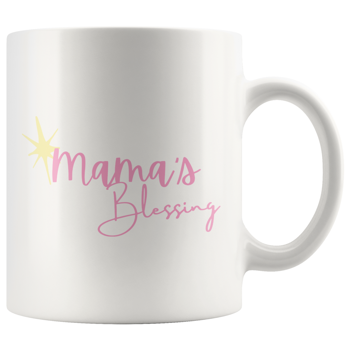Mama's Blessing and Blessed Mama Cute Mug Combo