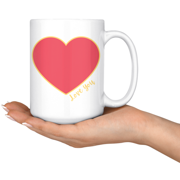 Love You Happy Mother's Day Mommy & Me Mug Set