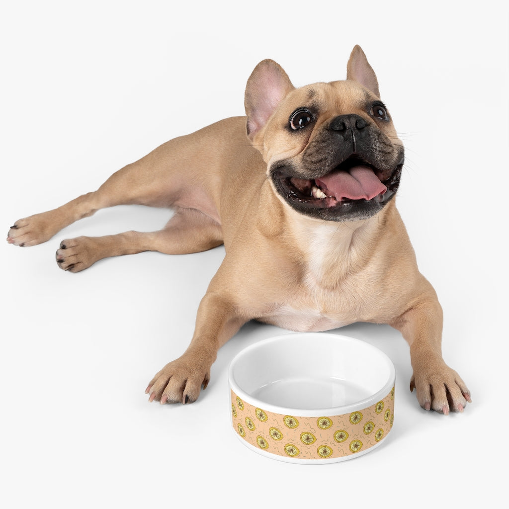 Lemon Squeeze Pet Bowl & Matching Mug