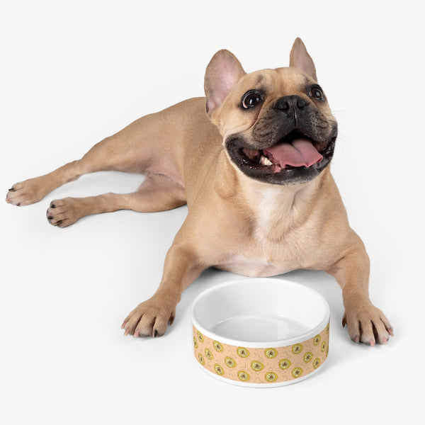 Lemon Squeeze Pet Bowl & Matching Mug