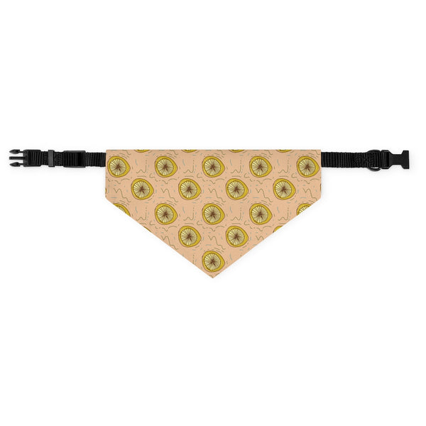 Lemon Squeeze Pet Bandana Collar & T-Shirt Set