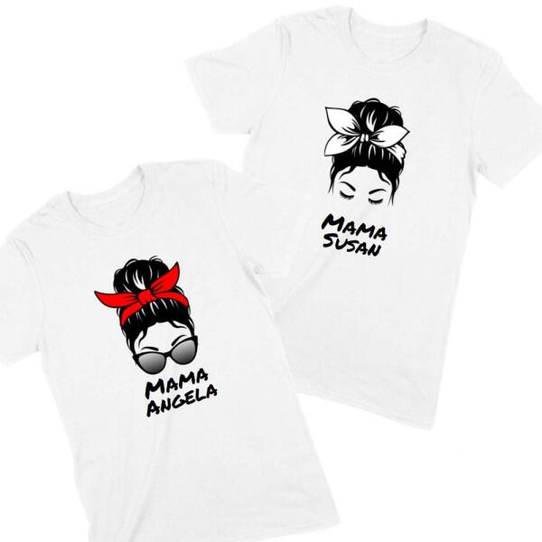 On-the-go Chic Mama Errand Personalized T-Shirt Main image