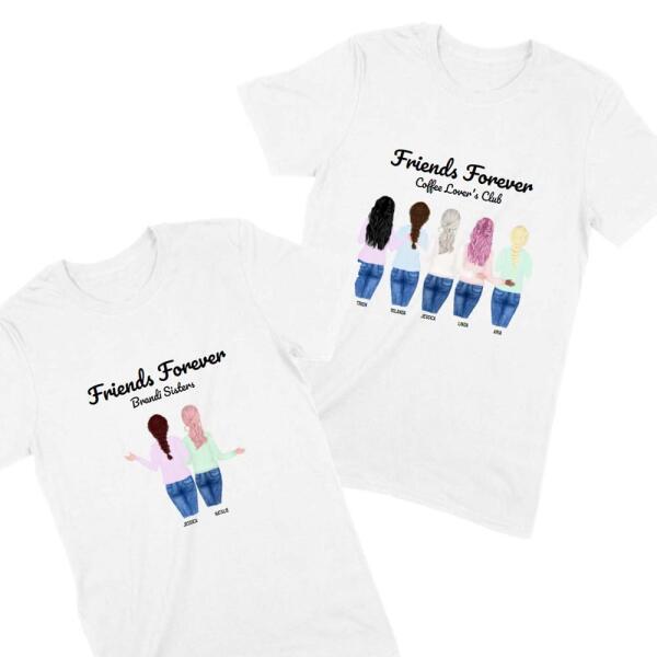 Friends Forever Personalized Team Spirit Personalized T-Shirt