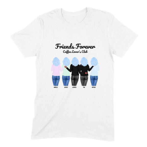 Friends Forever Personalized Team Spirit Personalized T-Shirt Secondary image