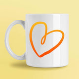Load image into Gallery viewer, Heart Name Mug