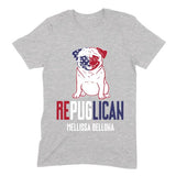 Load image into Gallery viewer, Repuglican Cute Pug Dog Political Personalized T-Shirt