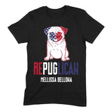 Load image into Gallery viewer, Repuglican Cute Pug Dog Political Personalized T-Shirt