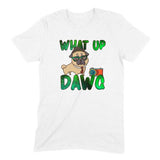 Load image into Gallery viewer, What Up Dawg Photo Pug Dog Cute Personalized T-Shirt