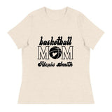 Load image into Gallery viewer, Basketball Mom Personalized Name Comfy T-Shirt