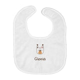 Load image into Gallery viewer, Adorable Forest Animals Personalized Baby Bib
