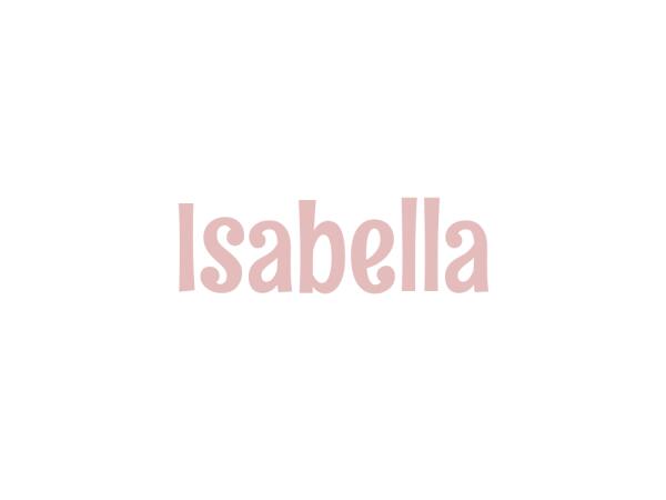 Retro Pink Vintage Rainbow Personalized Baby Swaddle Blanket