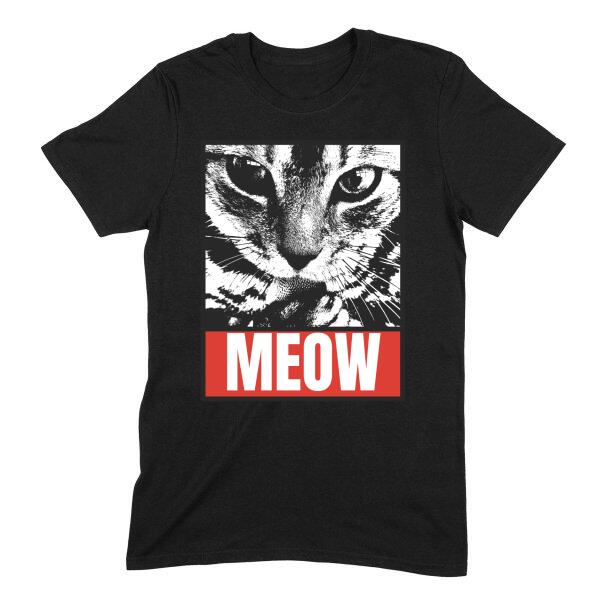Cat Artistic Sketch Personalized T-Shirt Secondary image