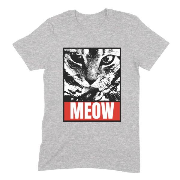Cat Artistic Sketch Personalized T-Shirt