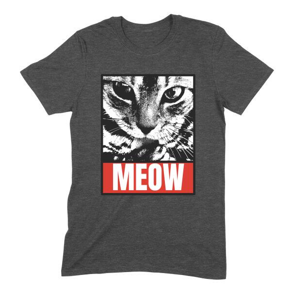 Cat Artistic Sketch Personalized T-Shirt