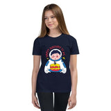 Load image into Gallery viewer, Astronaut Birthday Cake Personalized T-Shirt