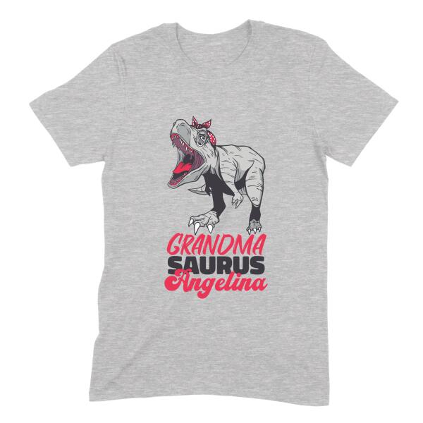 Grandma-saurus Personalized T-Shirt
