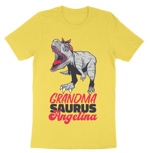 Grandma-saurus Personalized T-Shirt