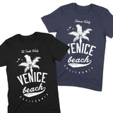 Load image into Gallery viewer, Venice Beach Personalized Family Name T-Shirt