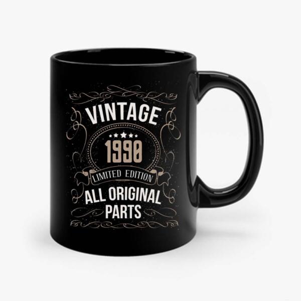 Vintage All Original Parts Birthday Personalized Mug