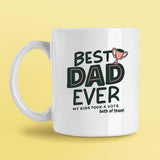 Load image into Gallery viewer, Voted Best Dad By My Kids Personalized Mug