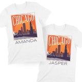 Load image into Gallery viewer, Chicago Personalized Name T-Shirt