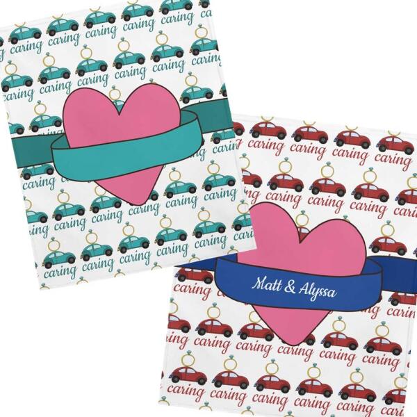 Gifting is Caring Personalized Velveteen Blanket