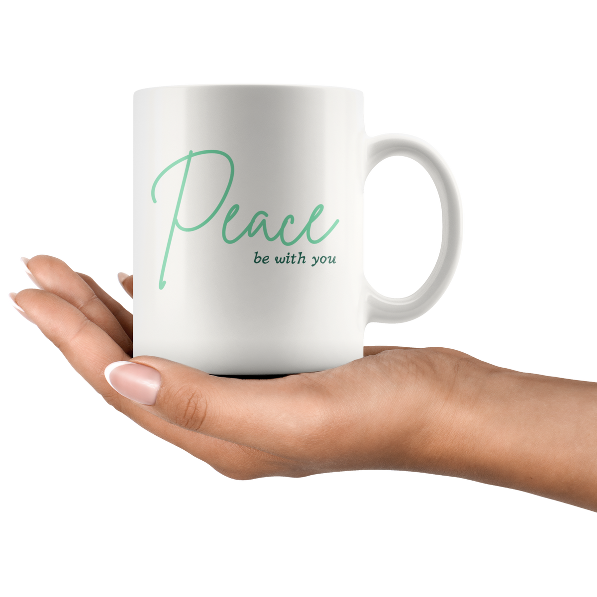 Peace Be With You Mug Set