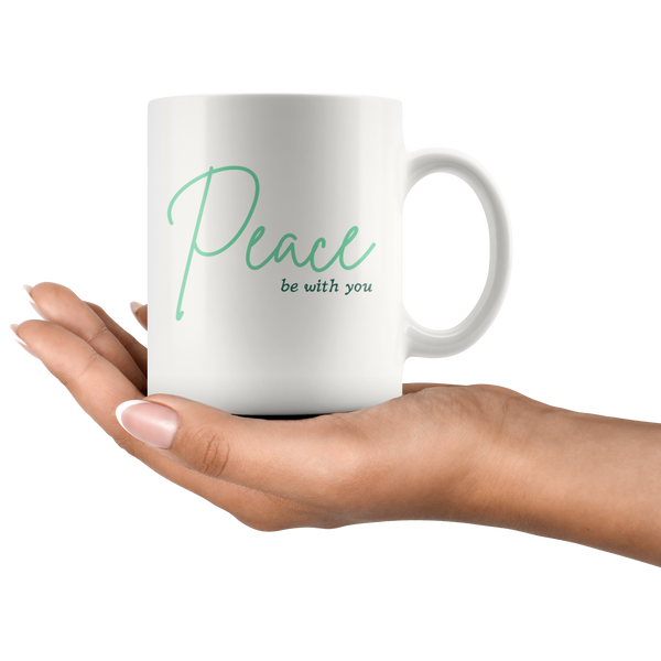 Peace Be With You Mug Set