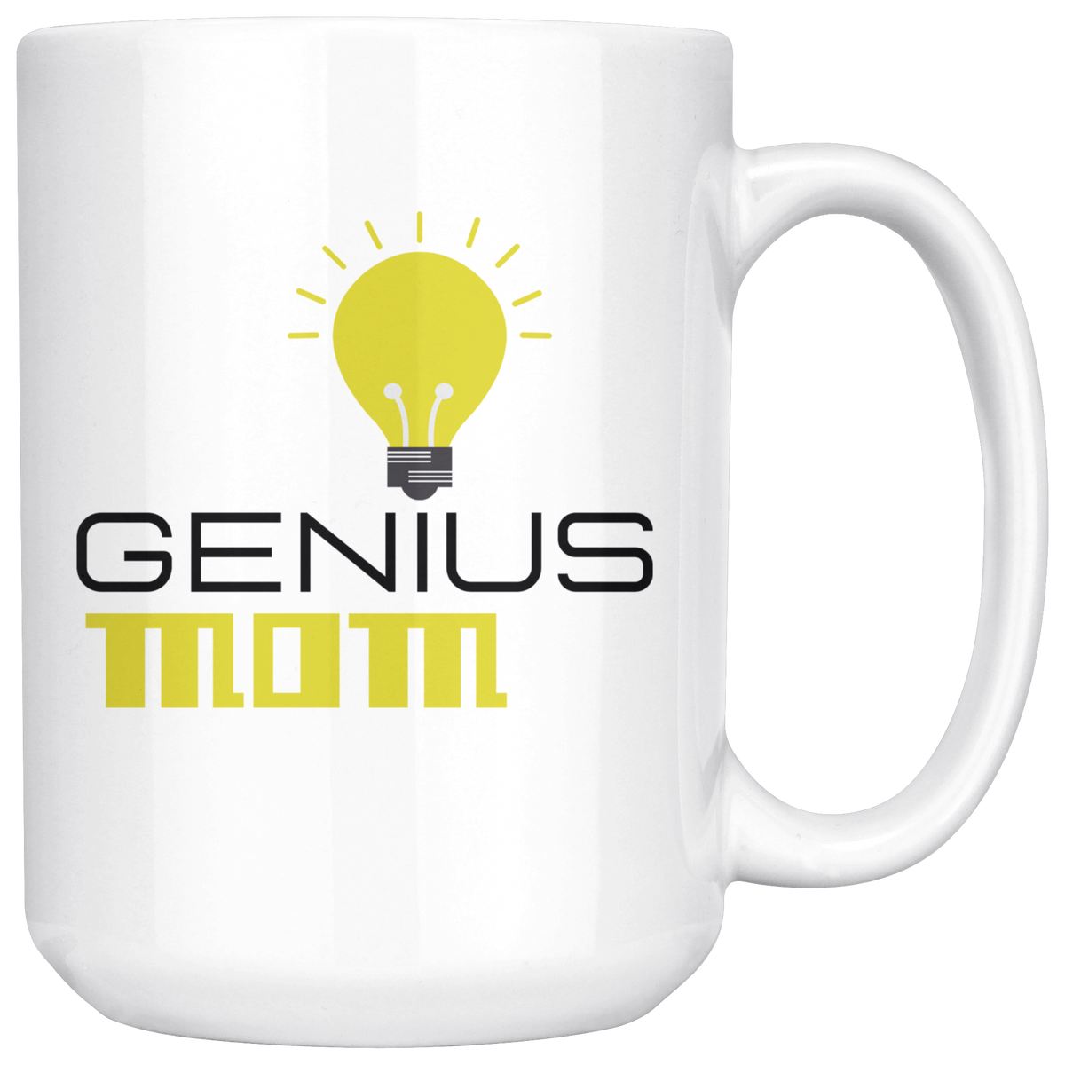 Genius Mom & Genius Kid 11oz+15oz Mug Set