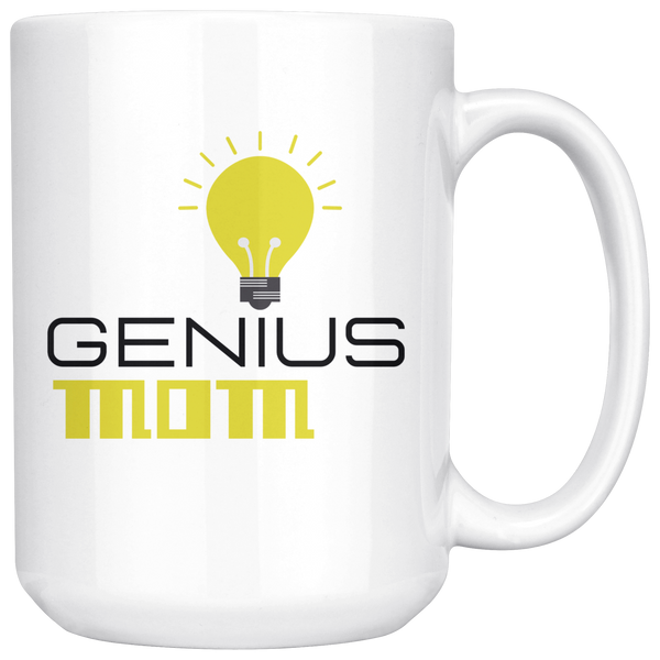 Genius Mom & Genius Kid 11oz+15oz Mug Set