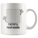 Load image into Gallery viewer, Faithful Pawpanion Personalized Mug