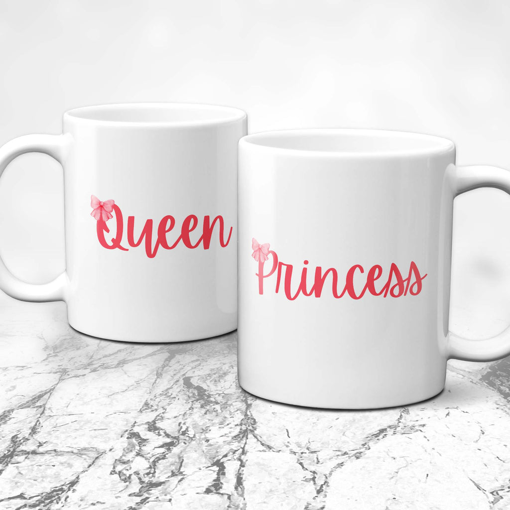 Princess and Queen Cute Mommy & Me Mug Set
