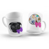 Load image into Gallery viewer, Fluffy Ribbon Personalized Mug