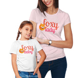 Load image into Gallery viewer, Foxy Lady and Foxy Baby Mommy &amp; Me Shirt Set Combo