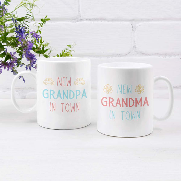 New Grandparents in Town Mug Set Combo