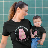 Load image into Gallery viewer, Cuddly Pastel Mommy and Baby Bear Shirt Set