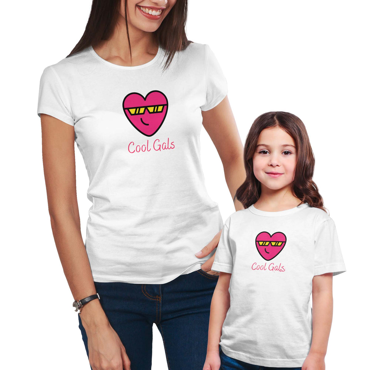 Cool Gals Mommy & Me Shirt Set Combo