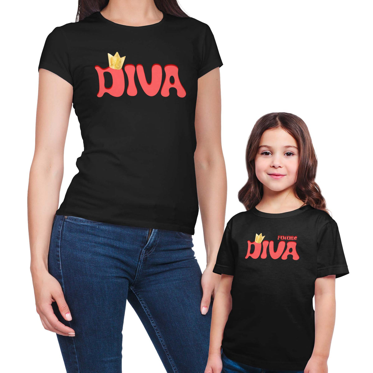 Diva & Future Diva Mom & Me T-Shirt Set