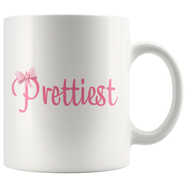 Prettiest with Bow Mom &  Me Mug Set
