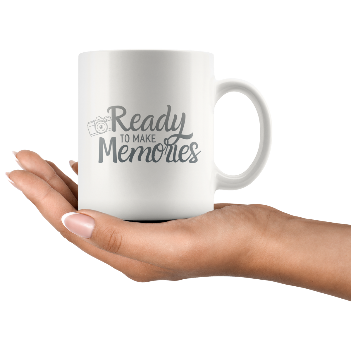 Ready to Make Memories Camera Matching Mug Set